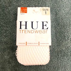 White Fishnet Tights